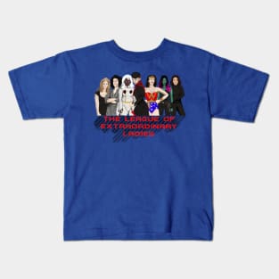 League of Extraordinary Ladies Kids T-Shirt